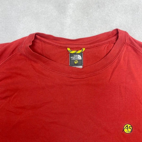 The North Face A5 Embroidered Logo Tee Thrifted Vintage Style Size 2XL - Picture 15 of 16